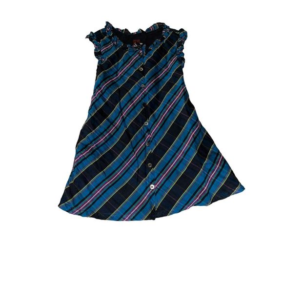 Tea Collection Other - Tea Collection Plaid Winter Ruffle Dress | Size 5